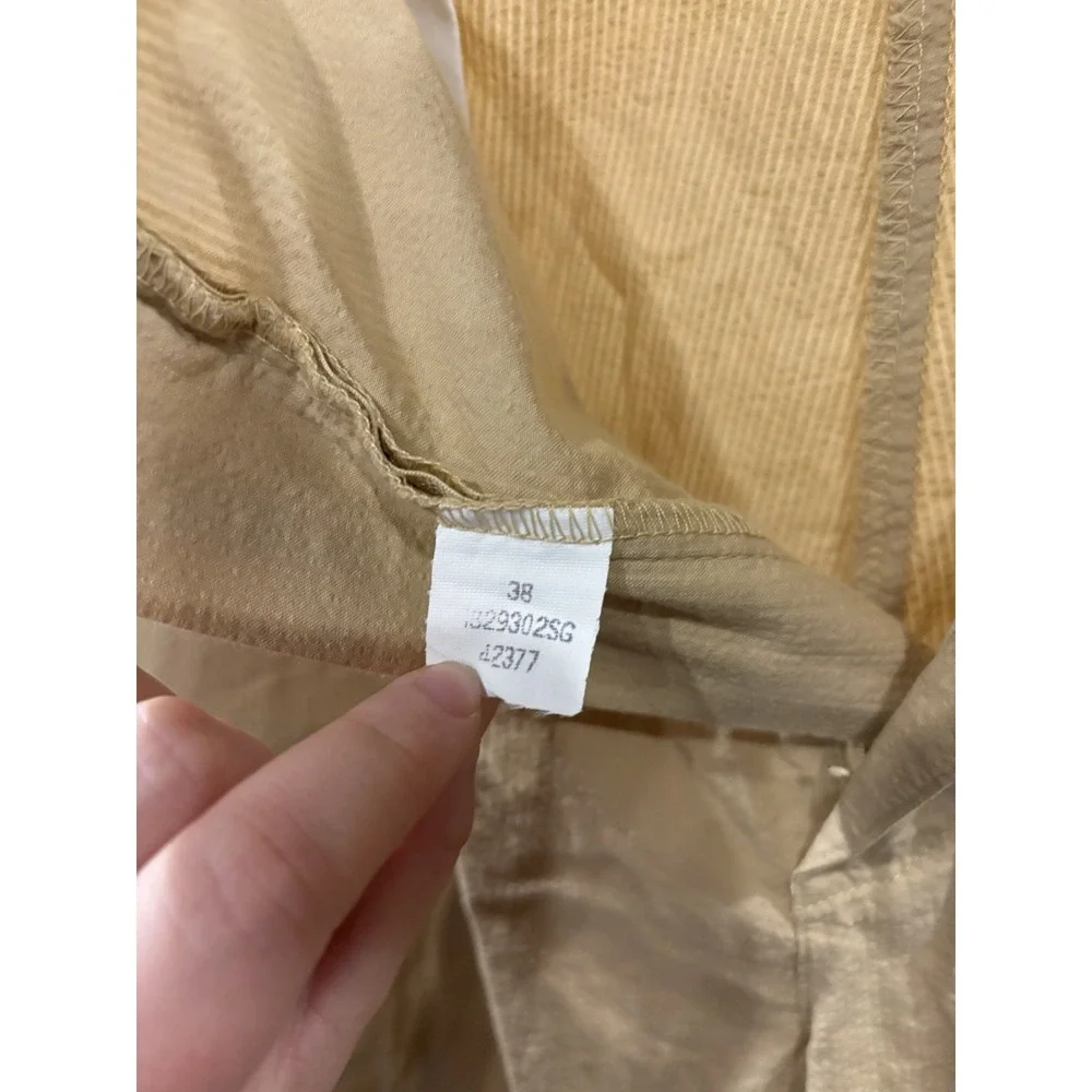 Polo Golf Ralph Lauren Classic Golf Shorts Men's 38 Khaki Beige Pleated Cotton